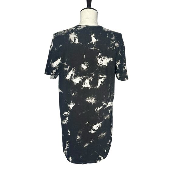 Elwood | Men | Stone Tie Dye Tall Drop Cut Cotton Short Sleeve Tee | Medium - Picture 3 of 9